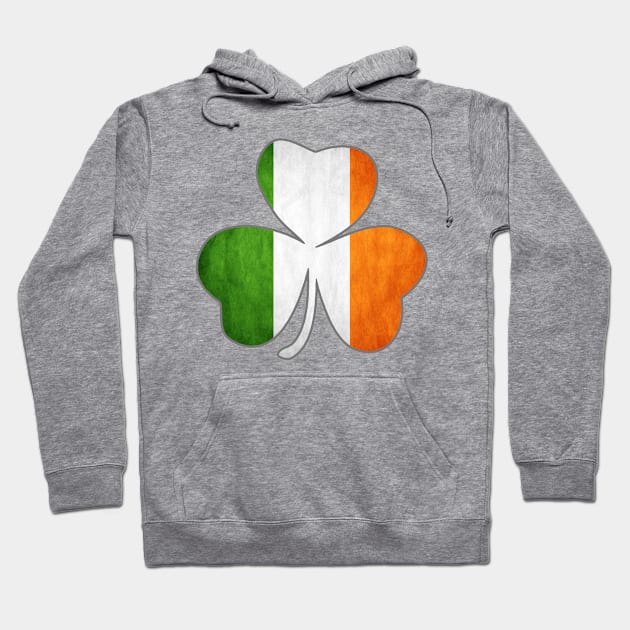 Tricolor Shamrock Hoodie by ianscott76